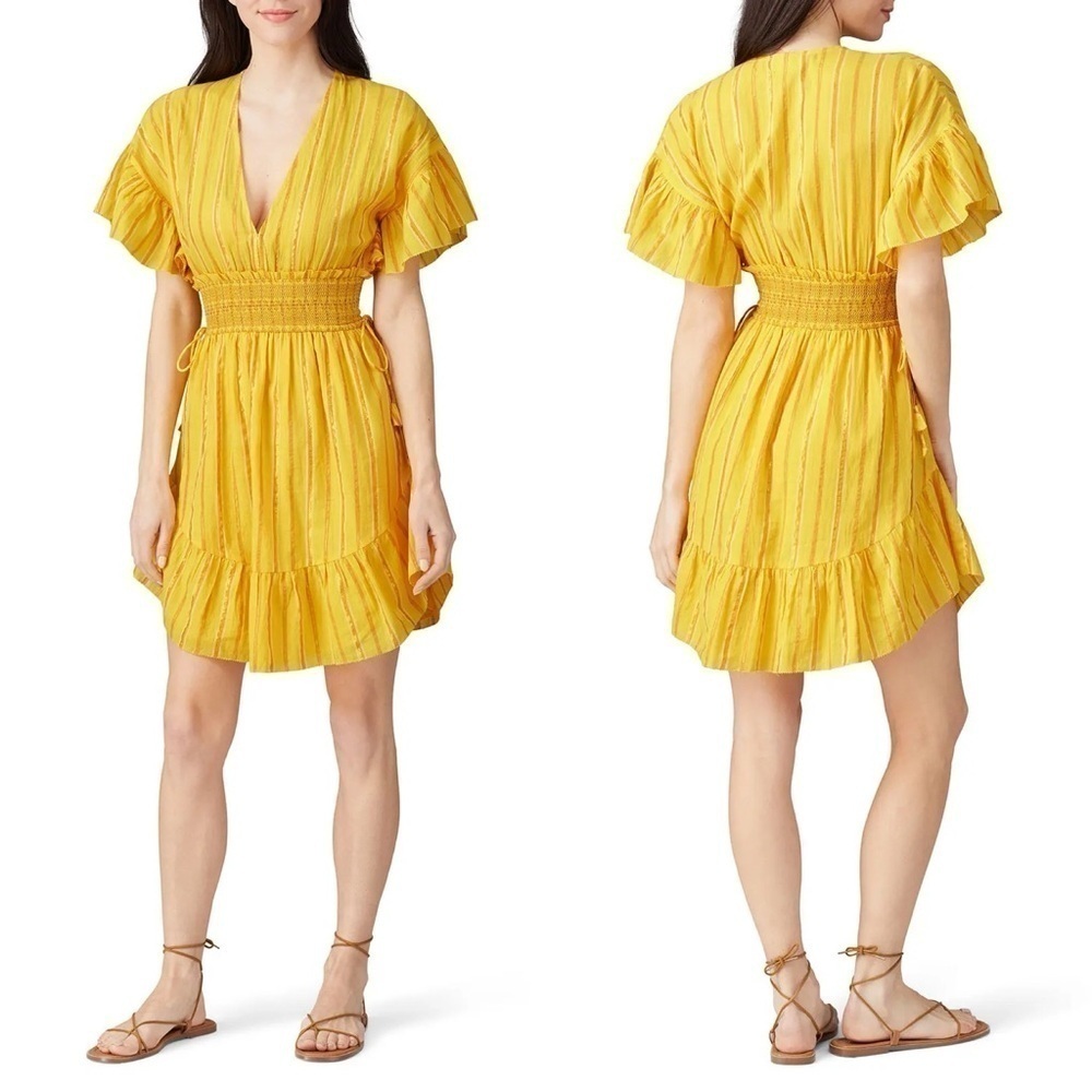 SAYLOR Adrianne Smock Waist Dress